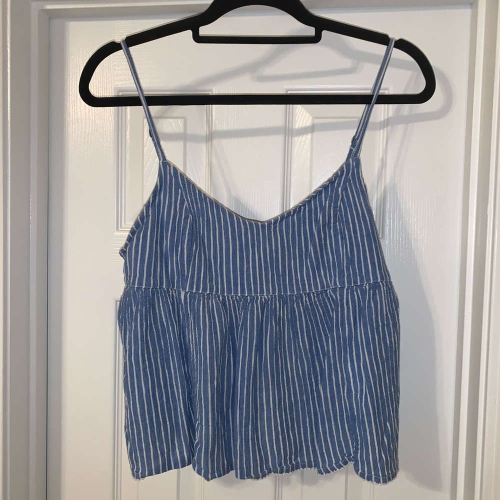 Abercrombie & Fitch Open Back Tank Top